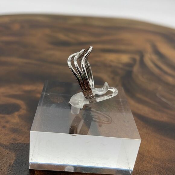 Sterling silver Wave Ring - Picture 3 of 4